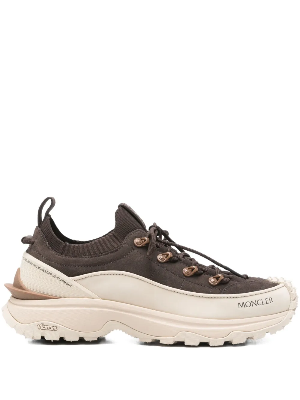 Moncler Trailgrip Lite3 lace-up sneakers Brown