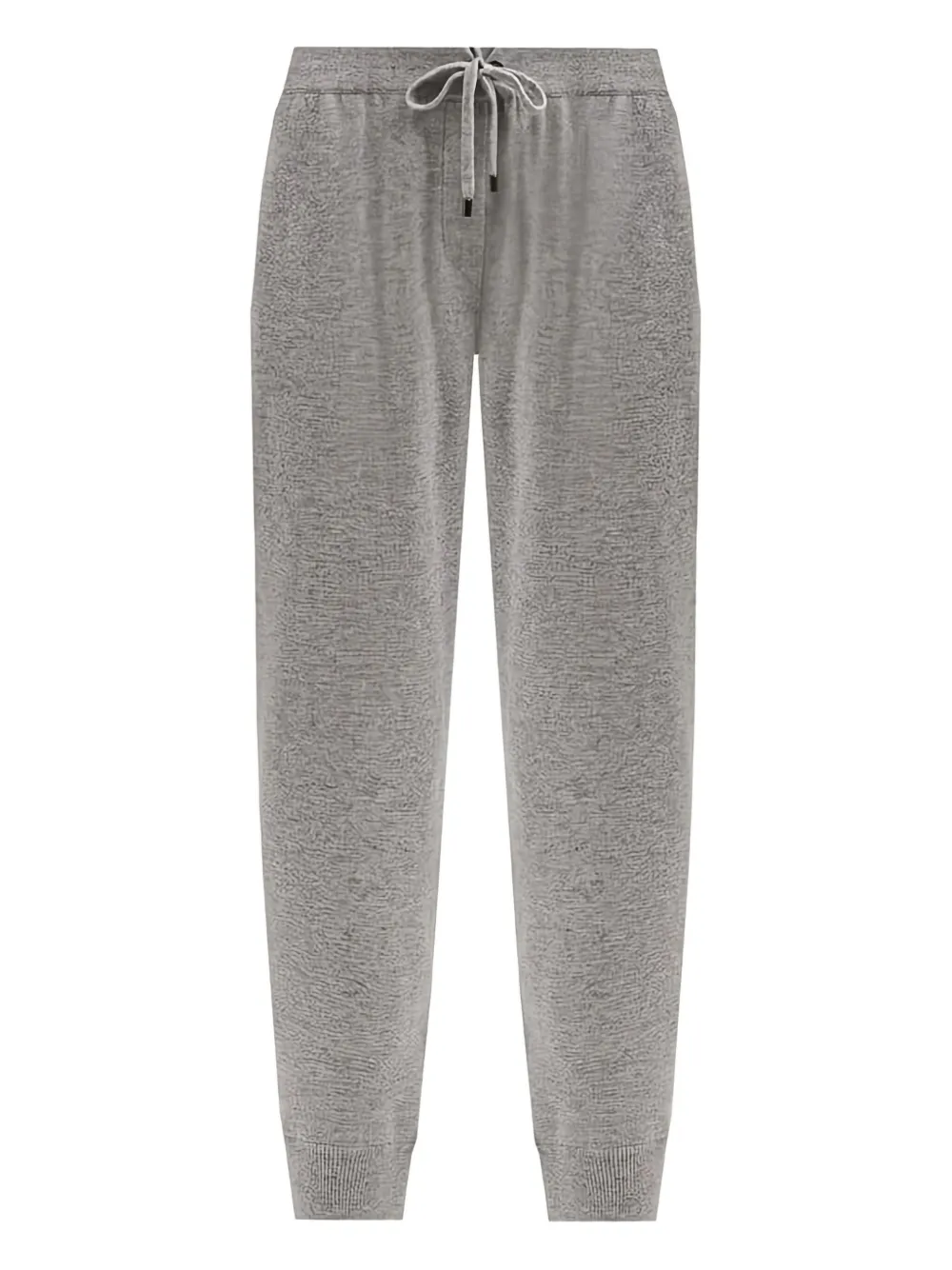Brunello Cucinelli Drawstring Track Pants In Gray