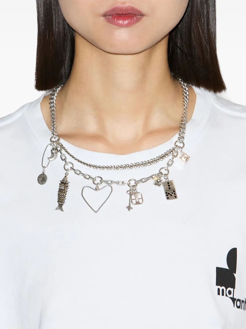 ISABEL MARANT Abby halsketting - Zilver