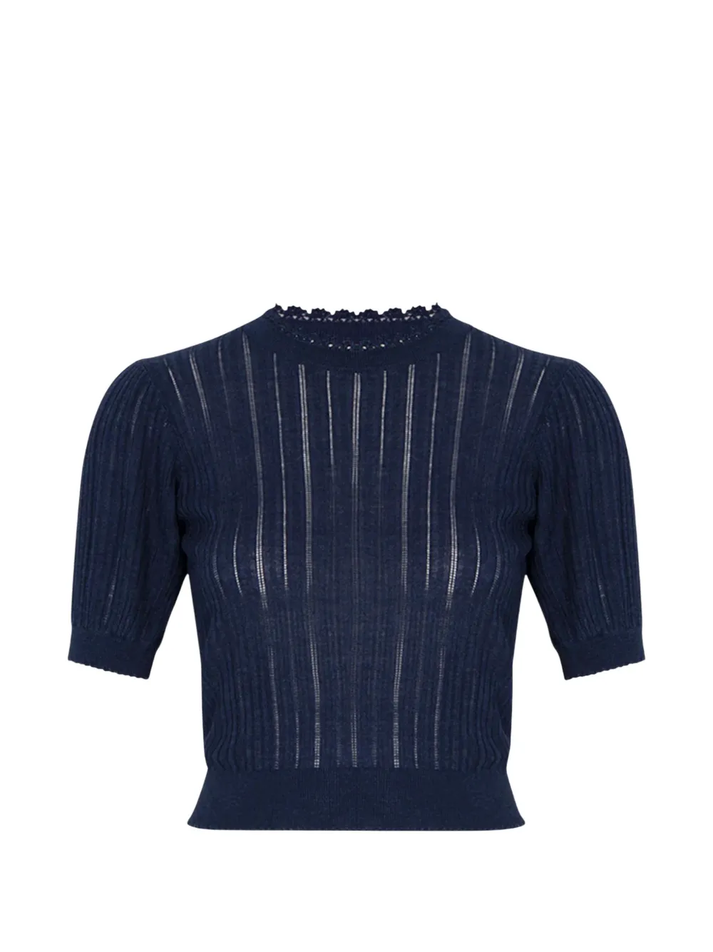 Ulla Johnson Gemma short-sleeve top - Blu