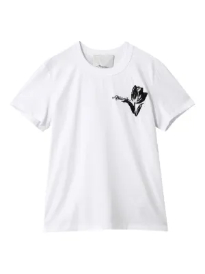 Stella McCartney レーストリム Tシャツ | ホワイト | FARFETCH JP