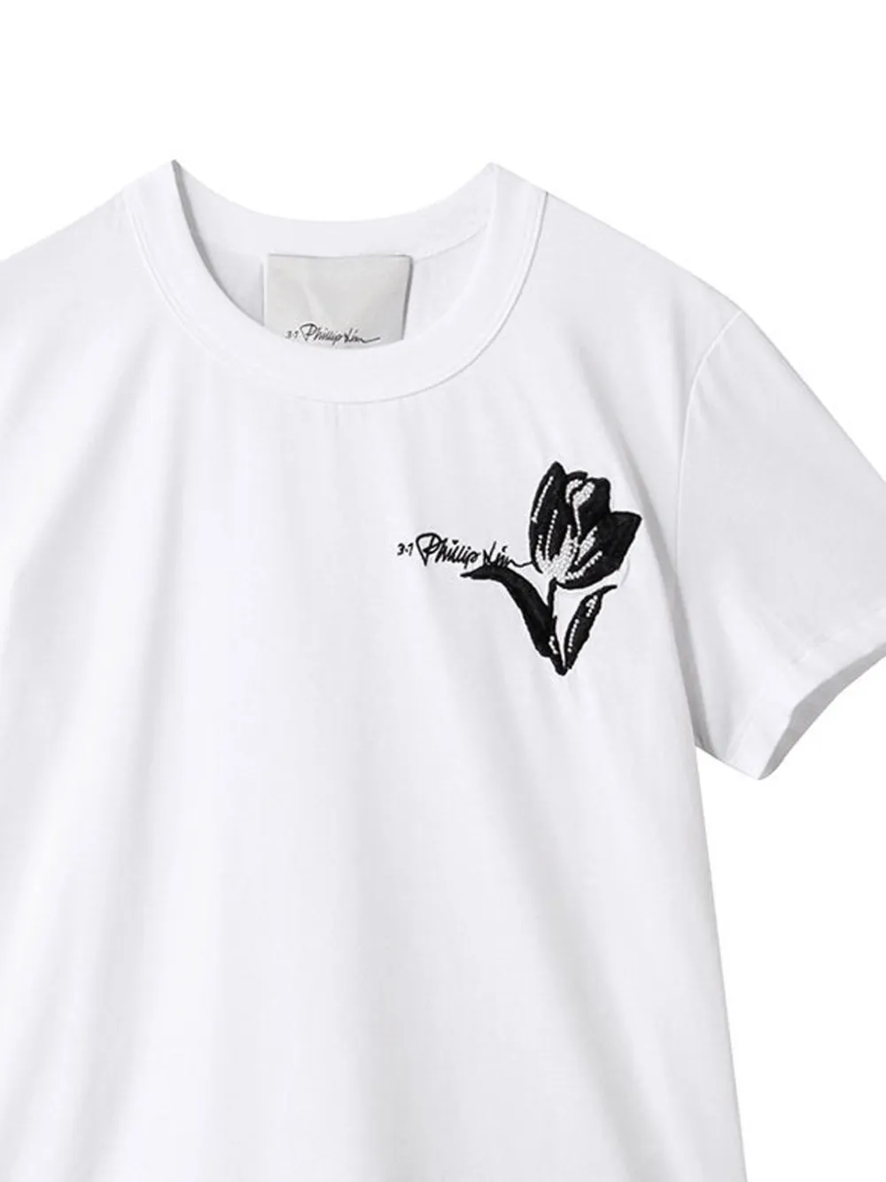 3.1 Phillip Lim エンブロイダリー Tシャツ | ホワイト | FARFETCH JP