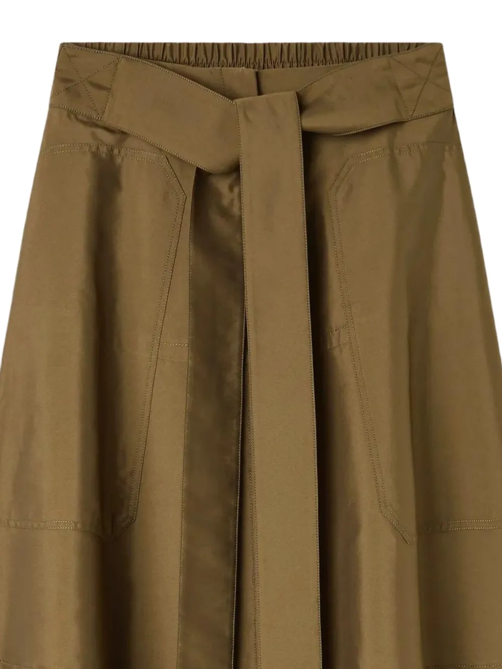 Lee Mathews Rennie midi-rok - Groen