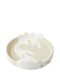 Marloe Marloe glazed clay tray - Neutrals