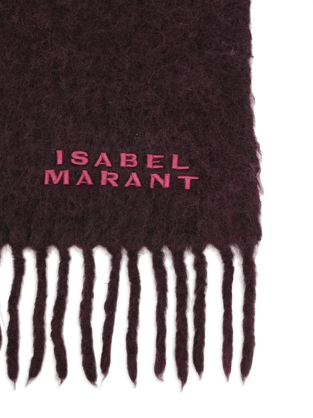 ISABEL MARANT Tweekleurige sjaal - Roze