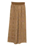Uma Wang checked trousers - Neutrals