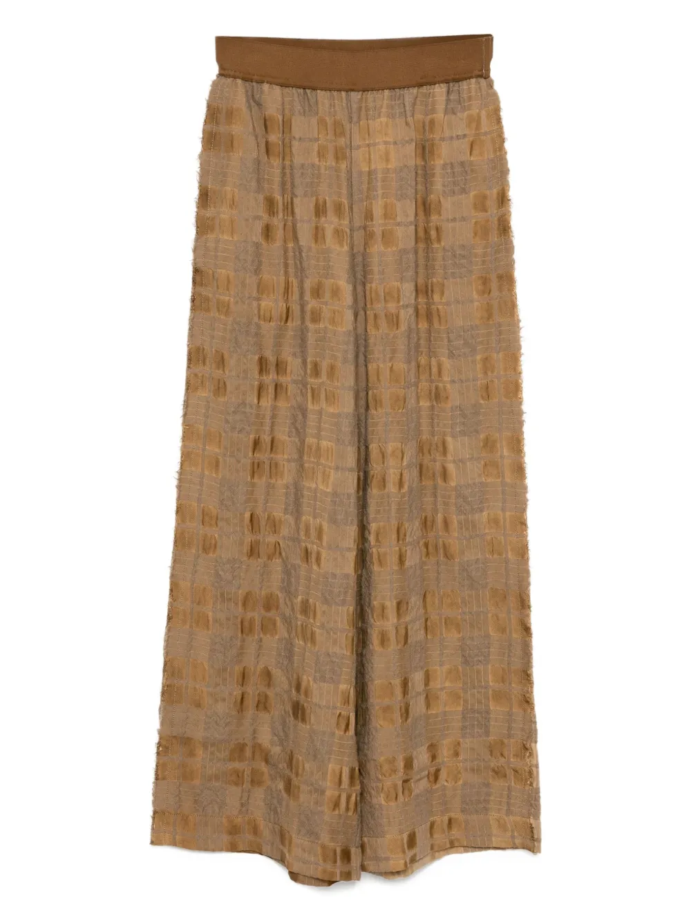checked trousers