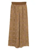 Uma Wang checked trousers - Brown