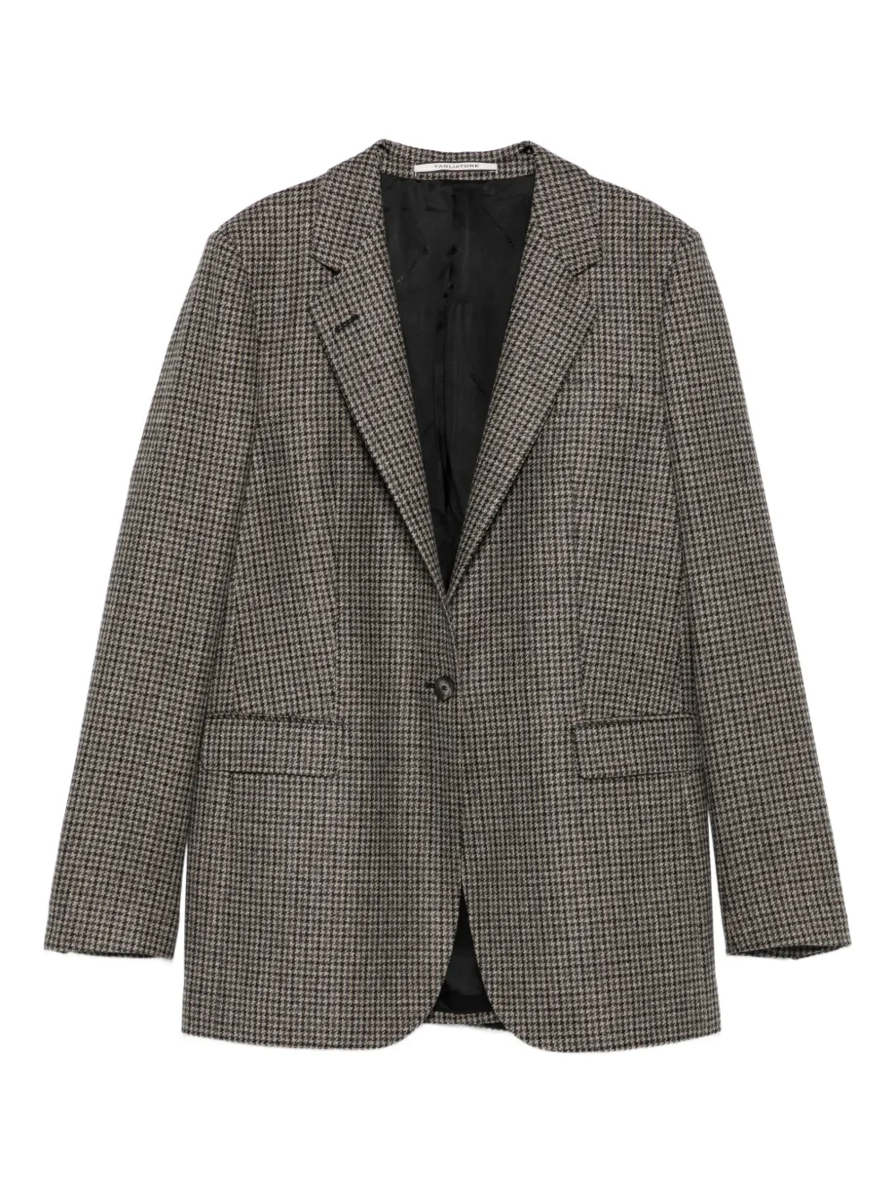 Tagliatore Blazer met pied-de-poule print Grijs