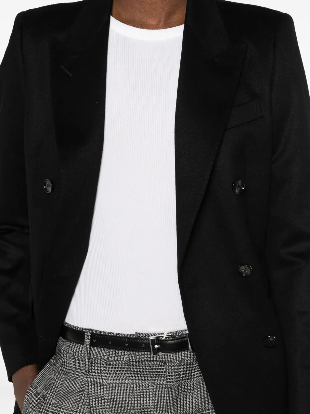 Tagliatore Blazer met dubbele rij knopen Zwart