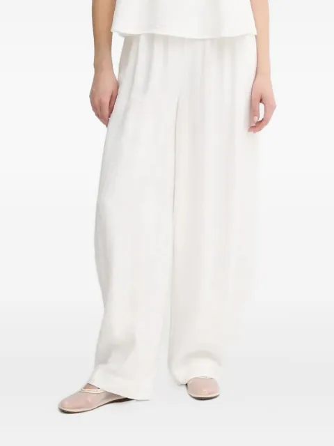 Gestuz drawstring straight trousers