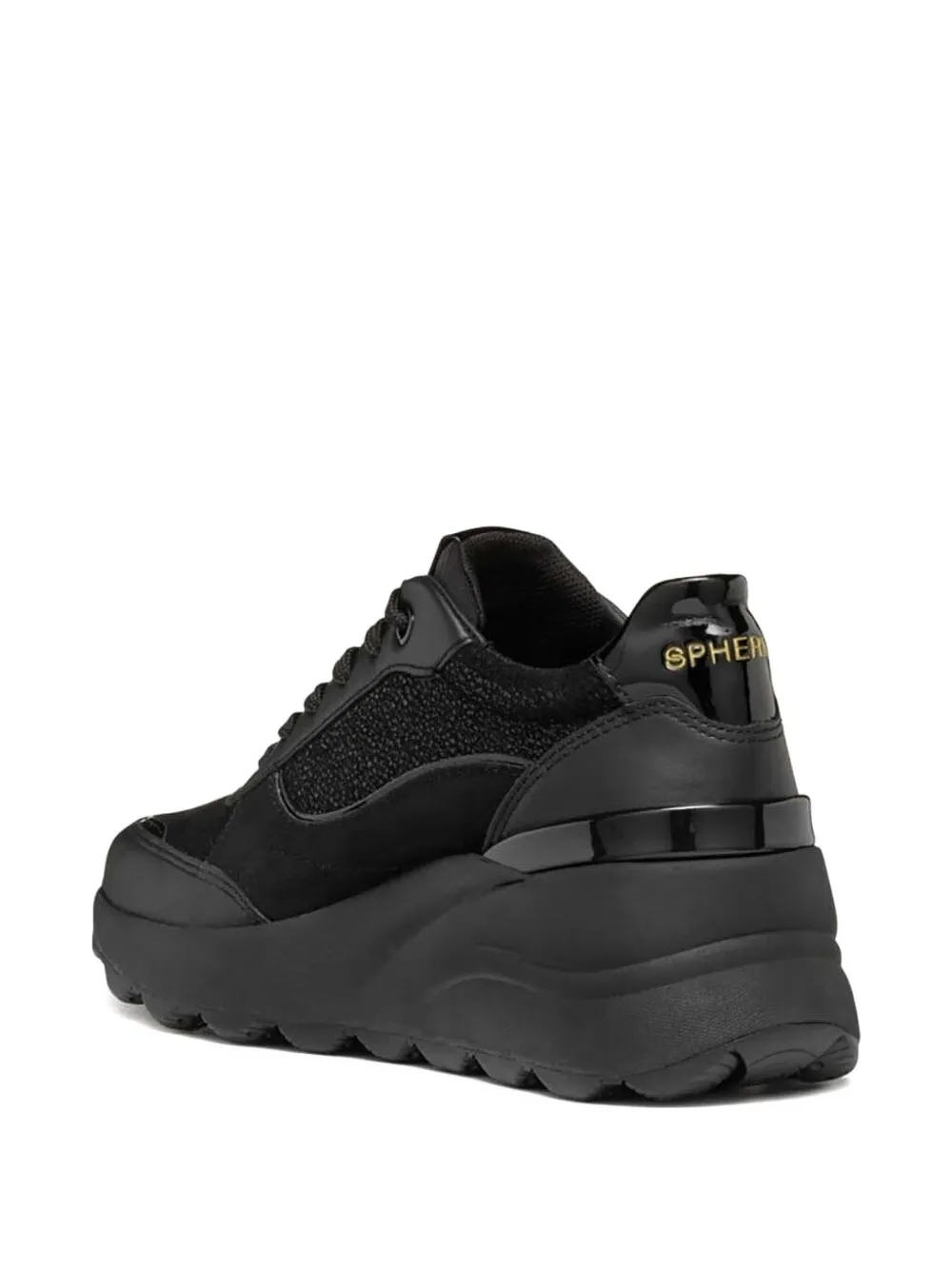 Geox Spherica high-top sneakers Black