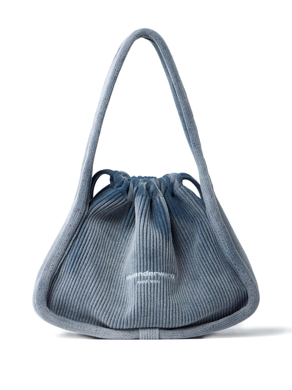 Alexander Wang Ryan kleine shopper met trekkoord Blauw
