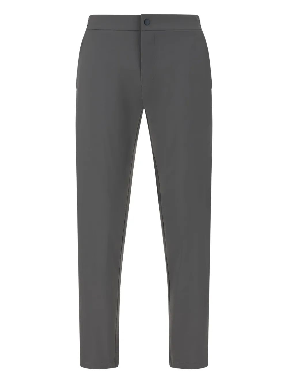 Boggi Milano Broek met elastische tailleband en ritszak Grijs