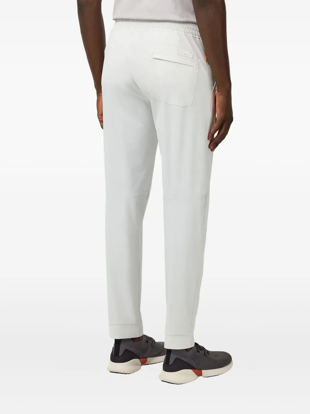 Boggi Milano Trainingsbroek met elastische tailleband Wit