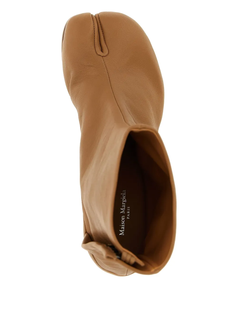 Maison Margiela 60mm Tabi Cylindrical-heel Boots In Brown