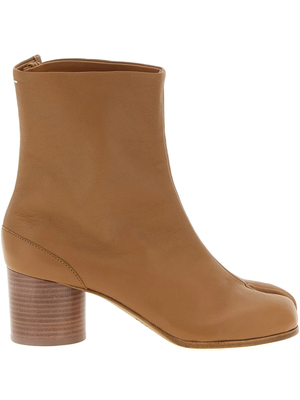 Maison Margiela 60mm Tabi Cylindrical-heel Boots In Brown
