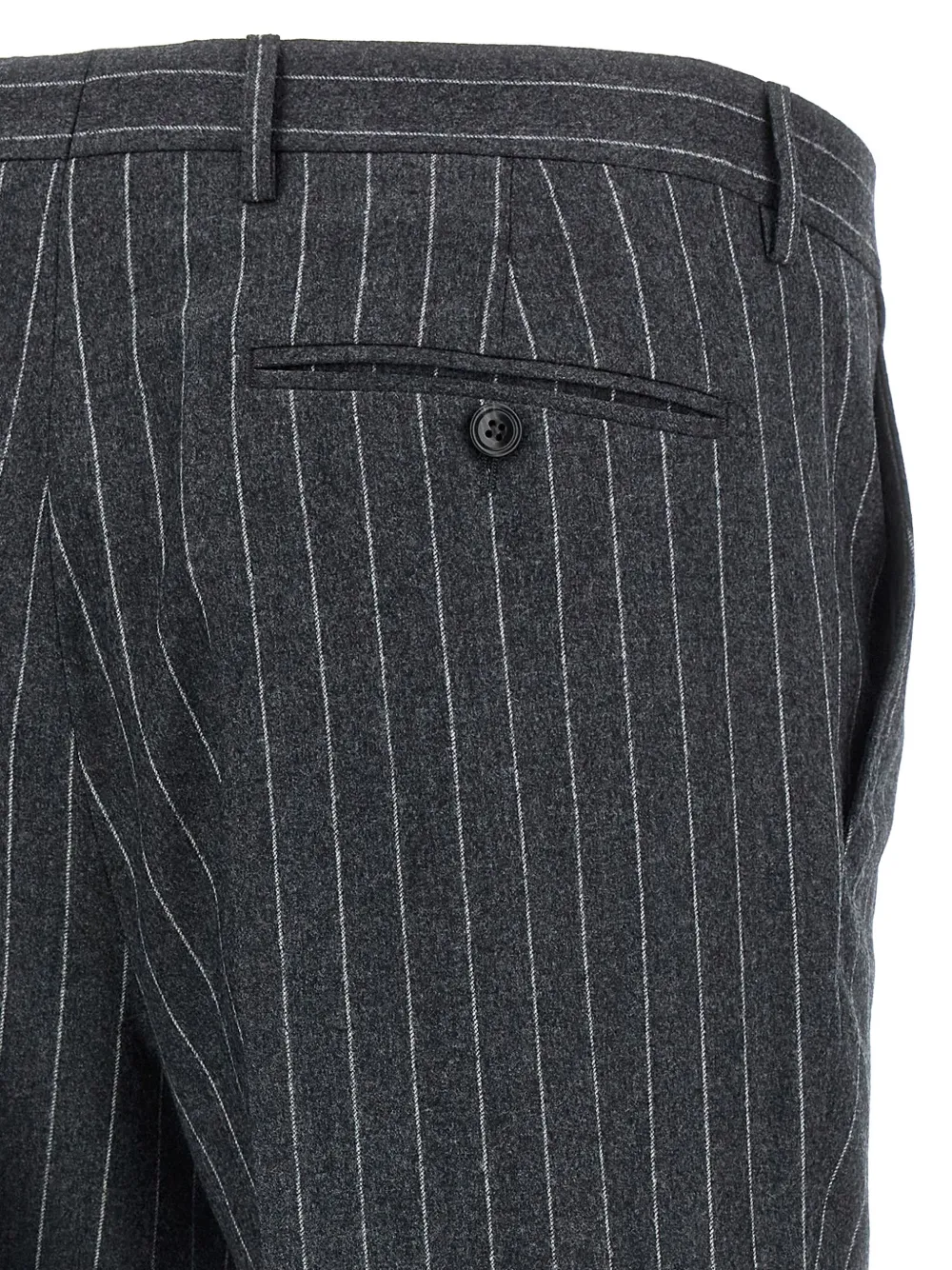 Tagliatore pinstripe-pattern wool suit Grijs
