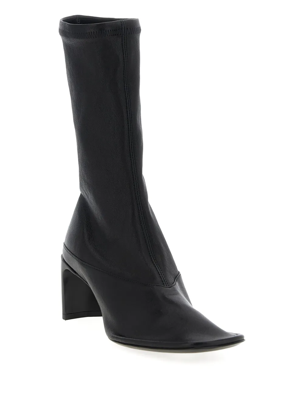Jil Sander 65mm leather boots Black