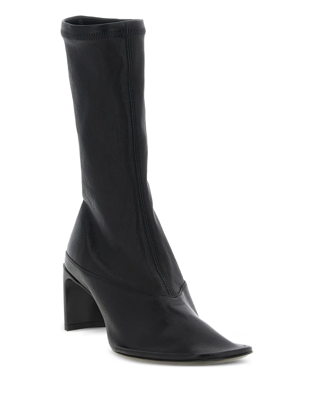 Jil Sander 65mm leather boots Black