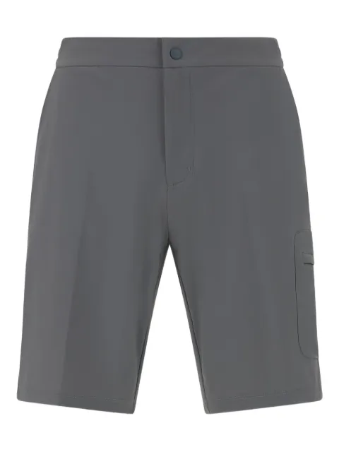 Boggi Milano patch-pocket elasticated-waistband shorts