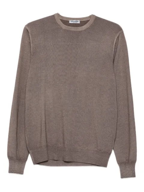 Vengera round-neck wool sweater