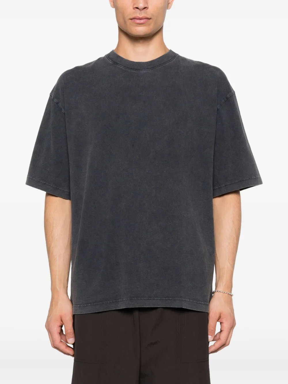 Axel Arigato Craft T-shirt met ronde hals en korte mouwen Grijs
