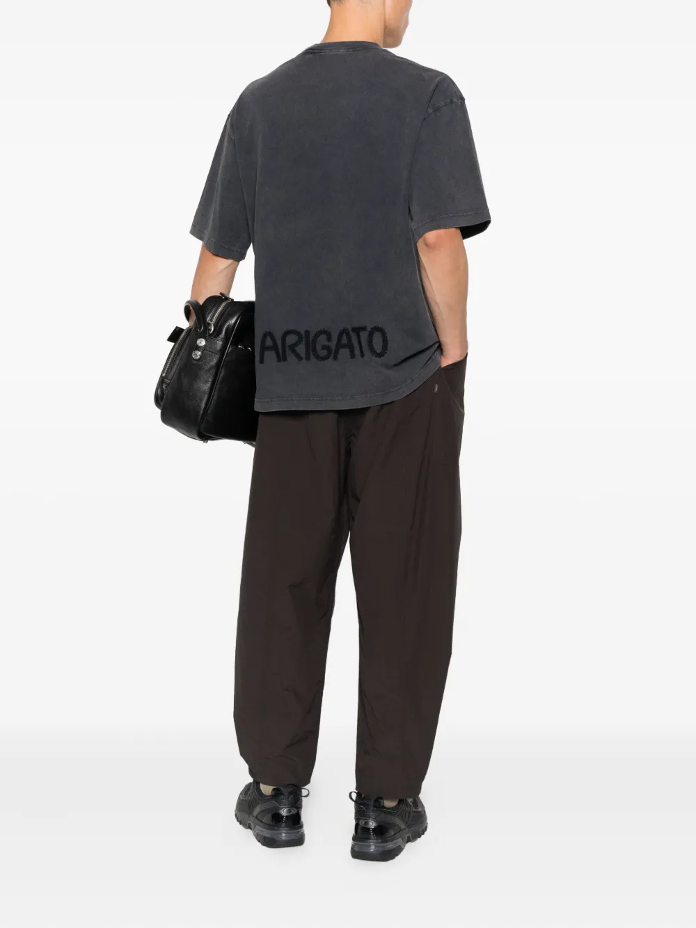 Axel Arigato Craft short-sleeve crew-neck T-shirt - Grijs