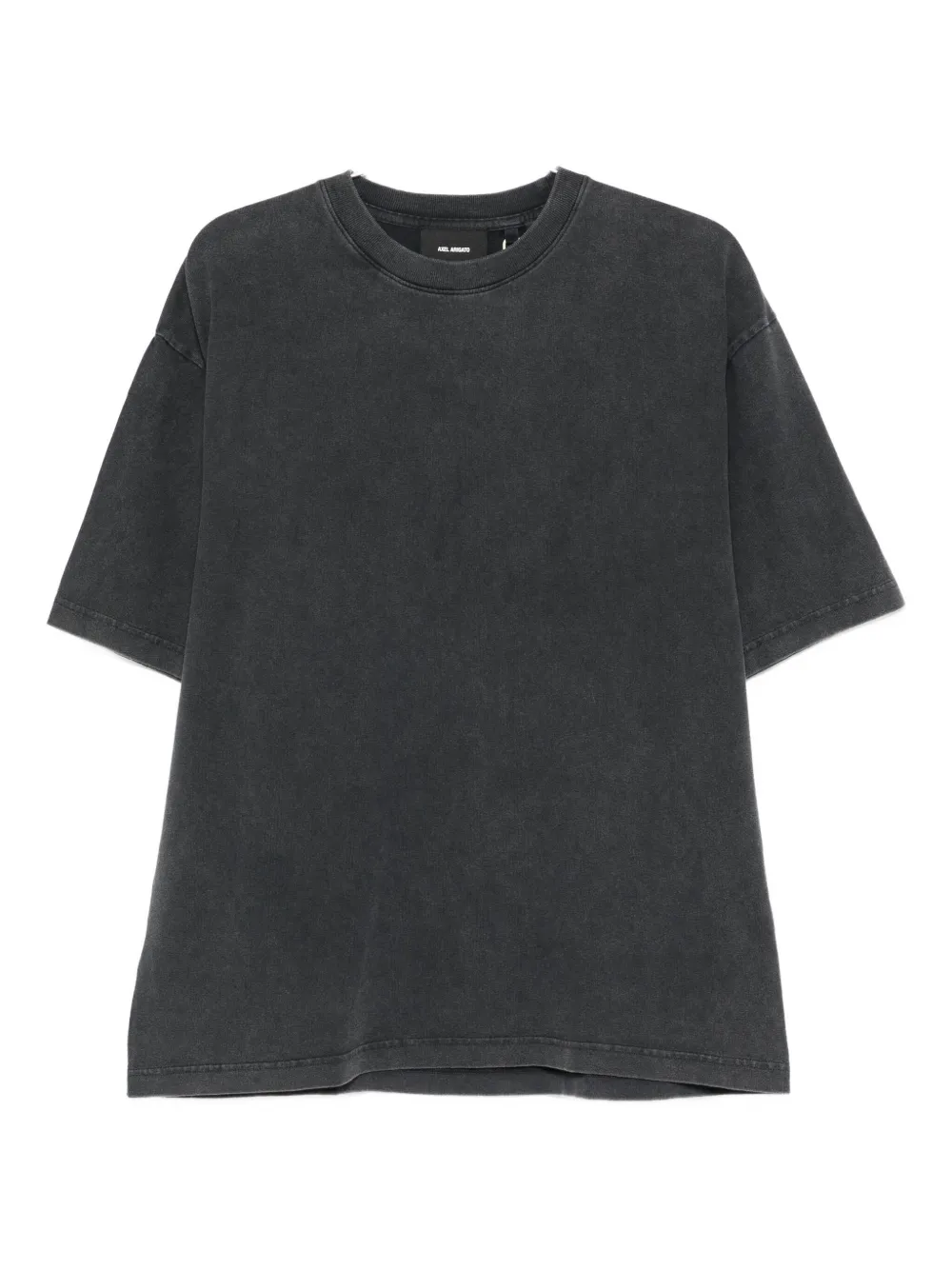 Axel Arigato Craft Short-sleeve Crew-neck T-shirt In Gray