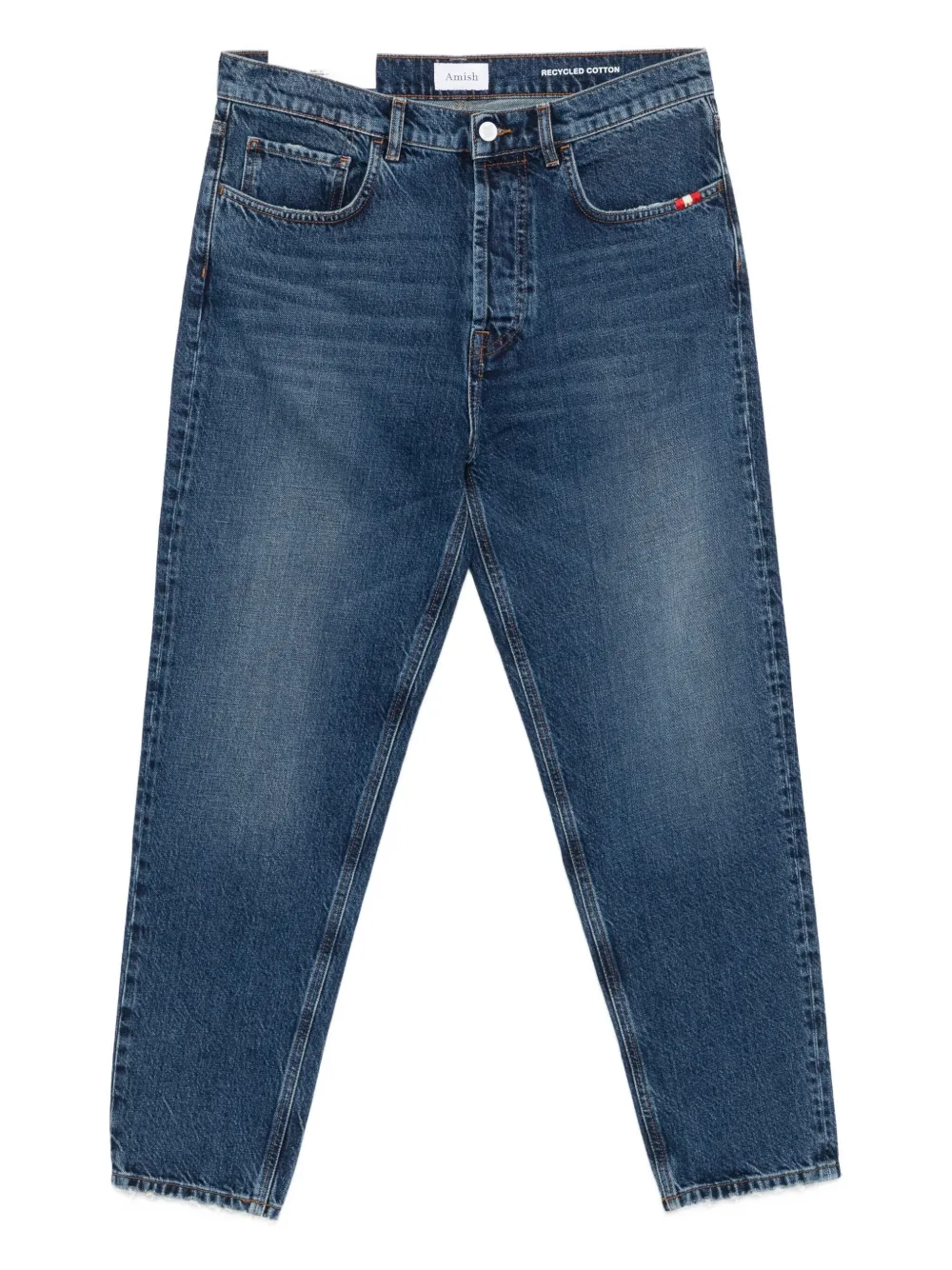 AMISH five-pockets straight-leg jeans | Blue | Image 1