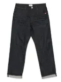 AMISH pocket-detail straight-leg jeans - Blue