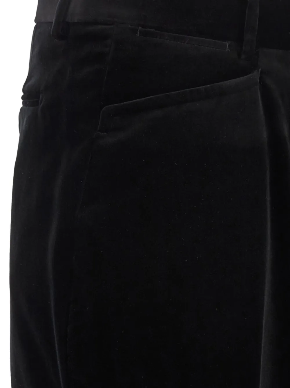 TOM FORD Fluwelen broek Zwart