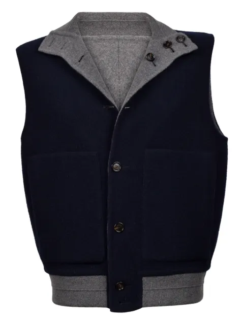 Brunello Cucinelli vest med knaplomme