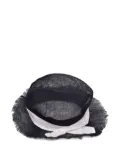 Brunello Cucinelli frayed-brim hat - Black