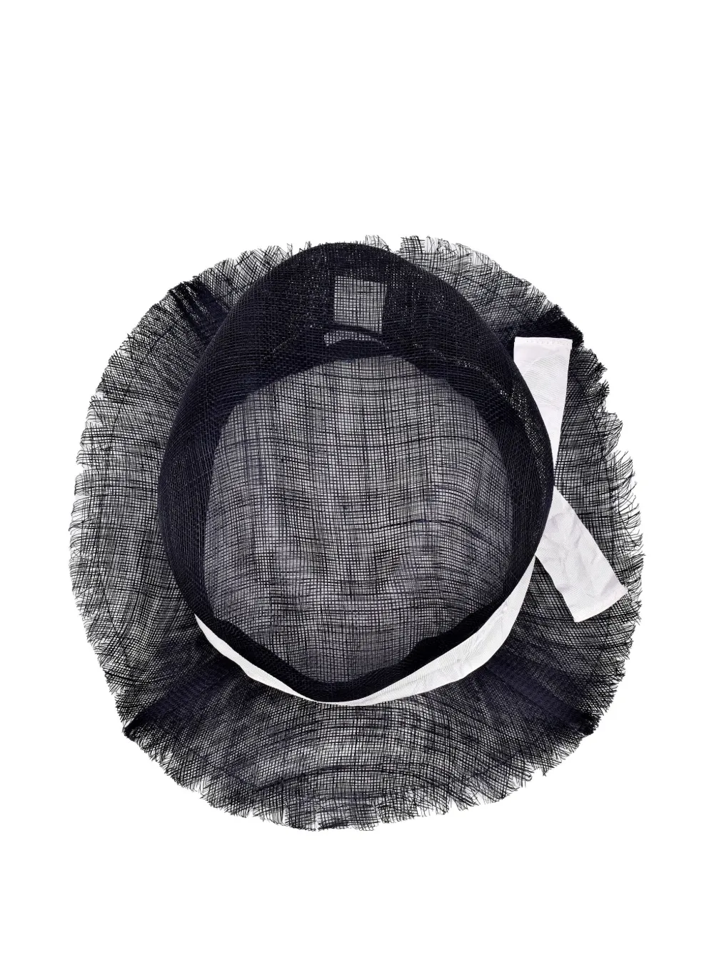Brunello Cucinelli Frayed-brim Hat In Black