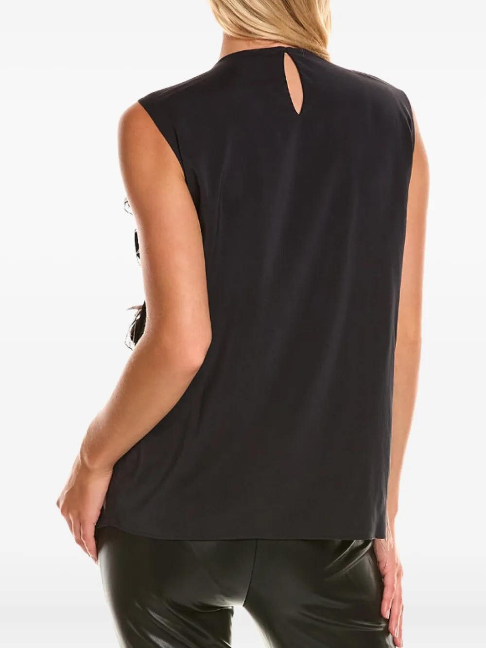 Brunello Cucinelli Mouwloze top Zwart