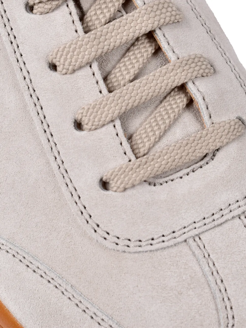 Brunello Cucinelli Leren sneakers Grijs