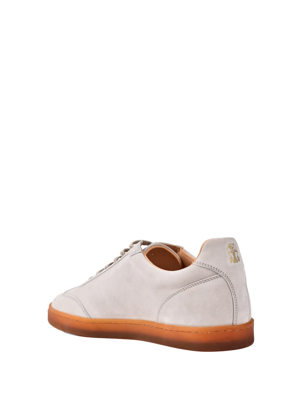 Brunello Cucinelli Leren sneakers Grijs