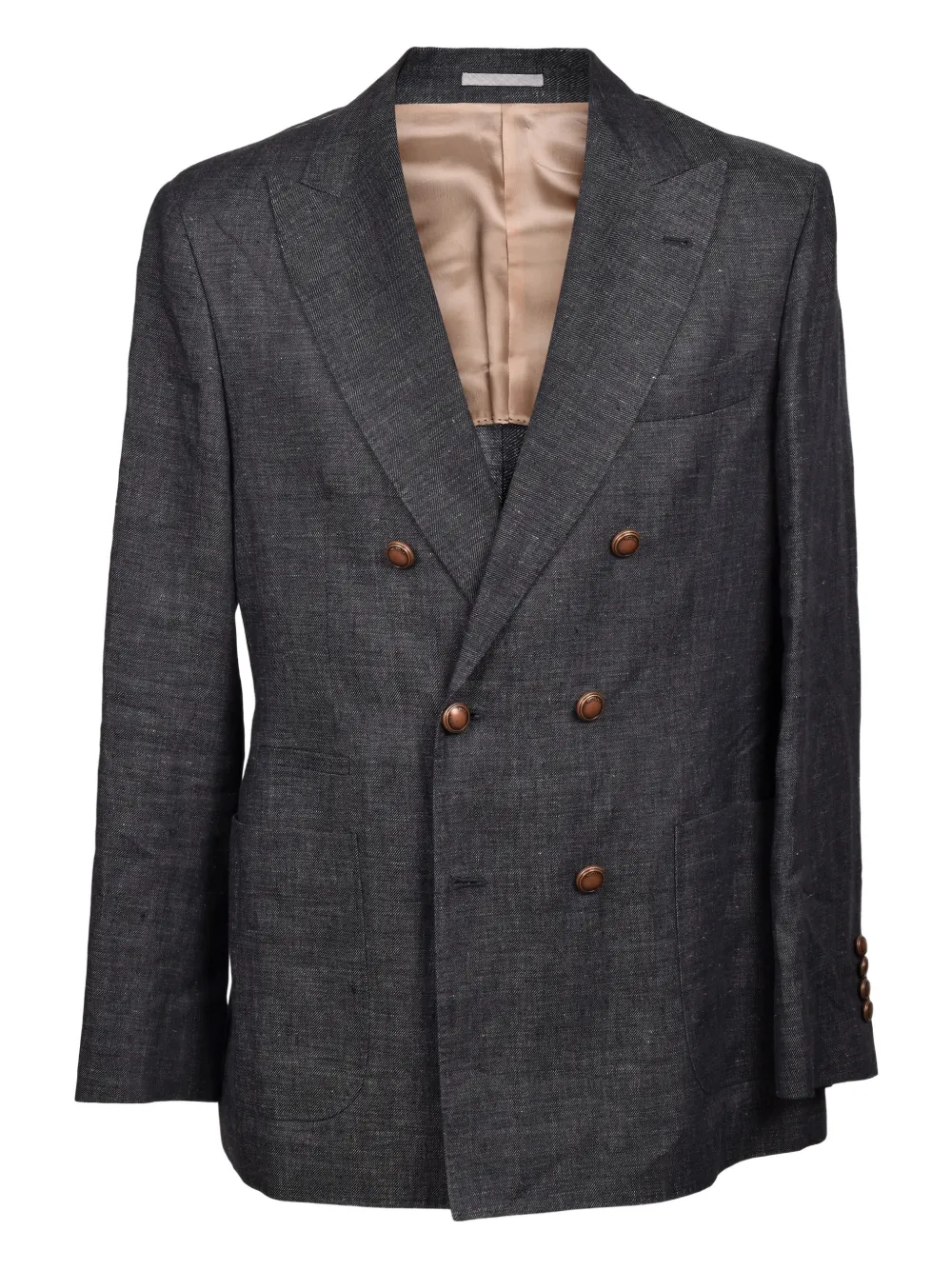 Brunello Cucinelli blazer con doble botonadura | gris | Image 1