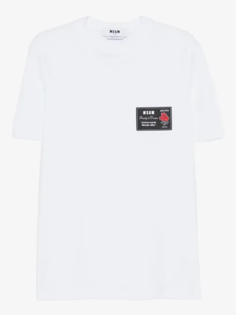 MSGM cotton T-shirt