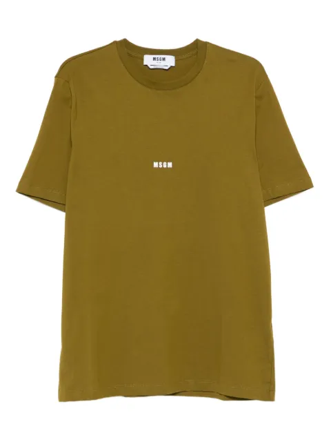 MSGM playera con logo estampado