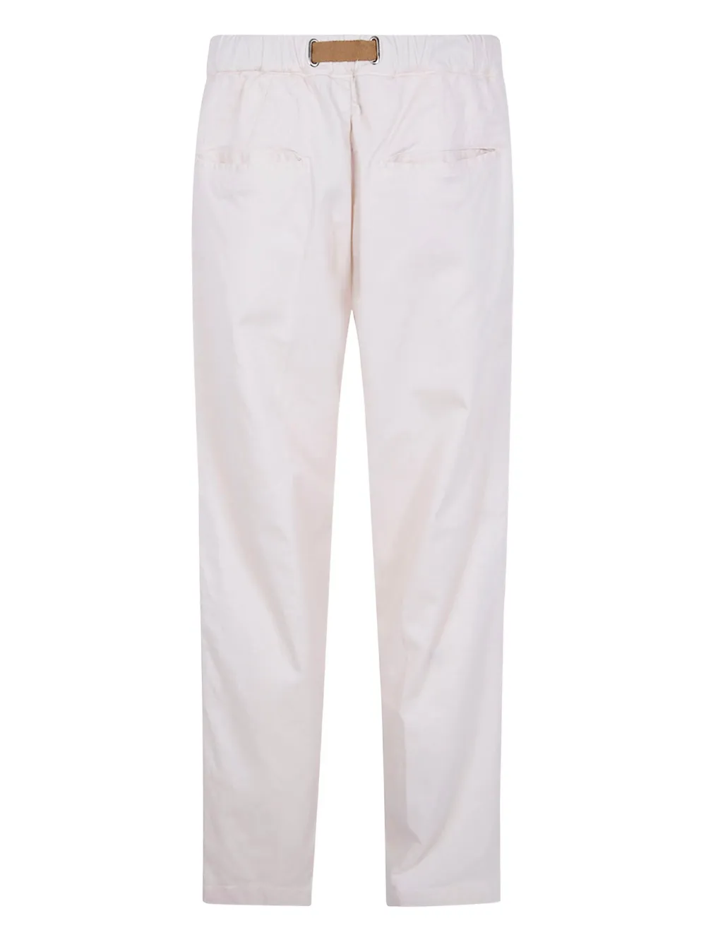 White Sand belted-waist trousers - Wit
