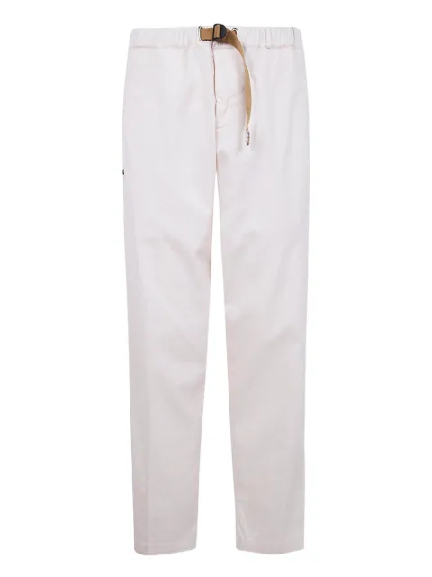 White Sand pantalon à taille ceinturée