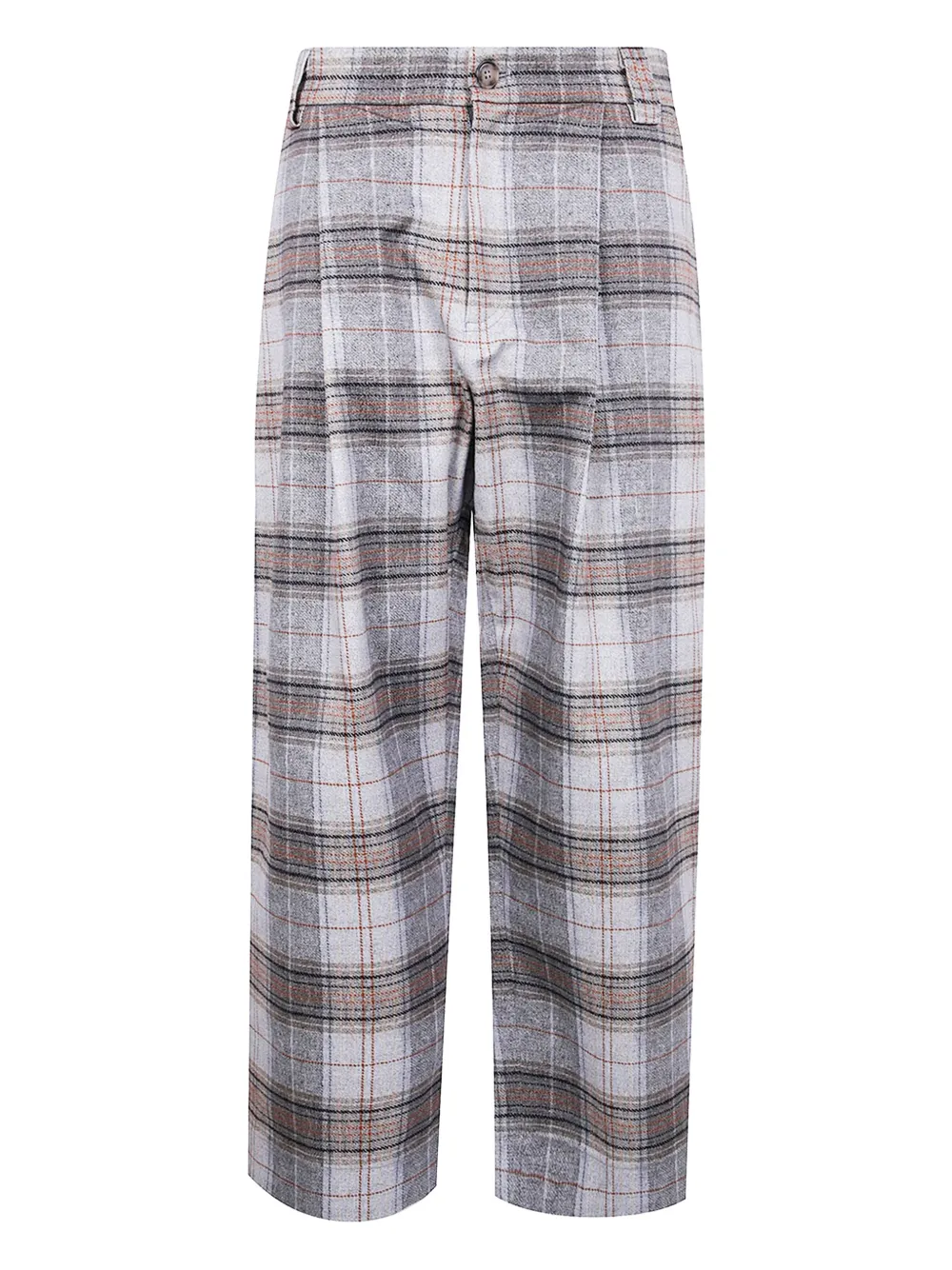 Pierre-Louis Mascia Geruite broek Grijs