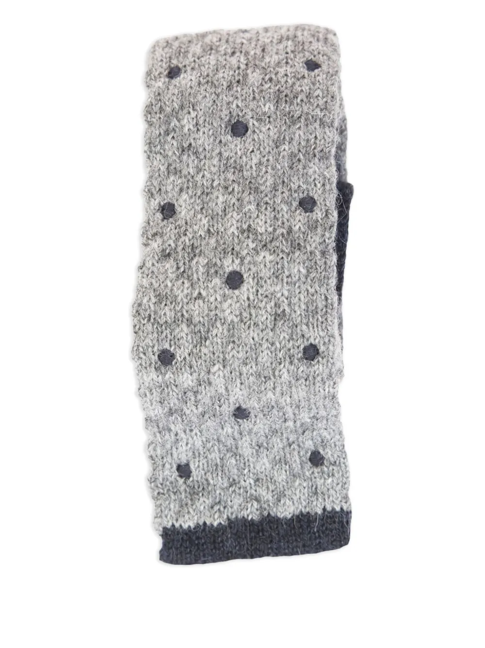 Brunello Cucinelli cravate à pois | gris | Image 1