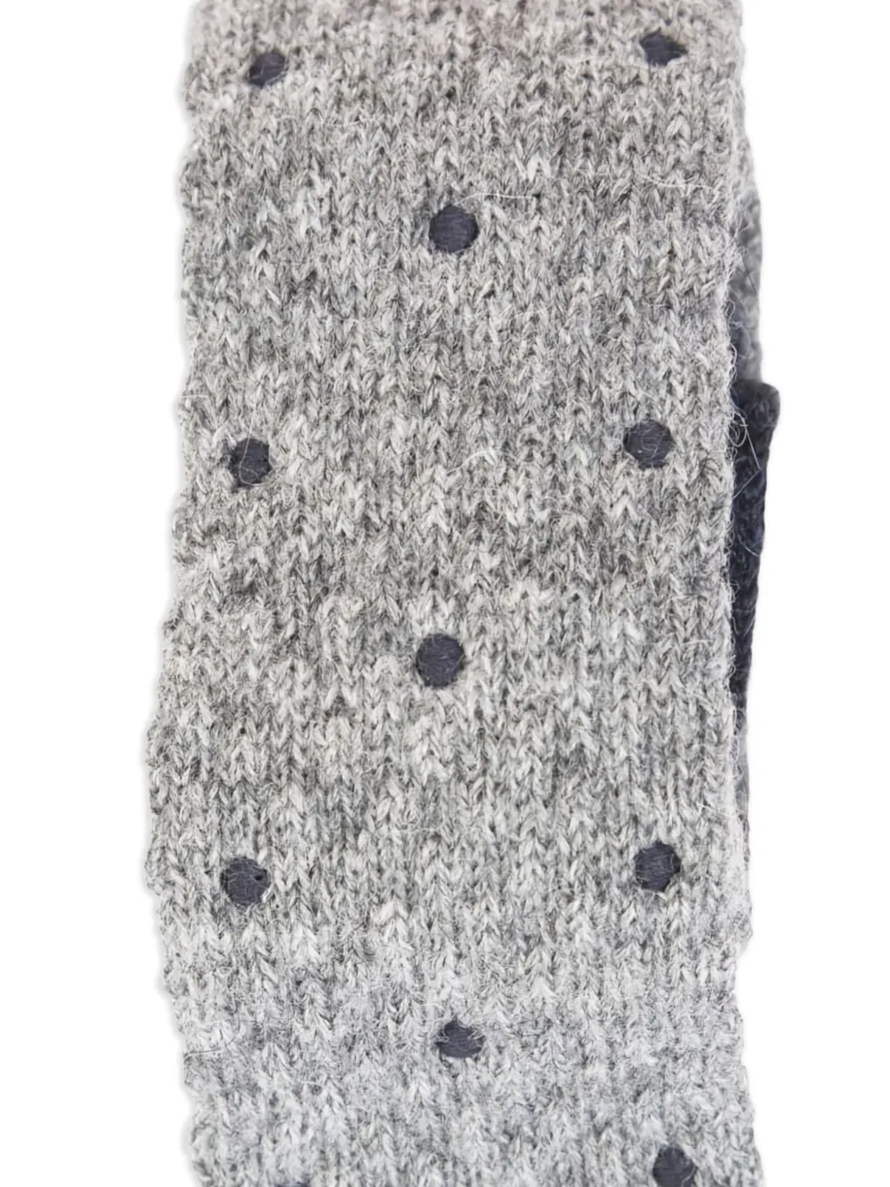 Brunello Cucinelli Stropdas met stippen - Grijs