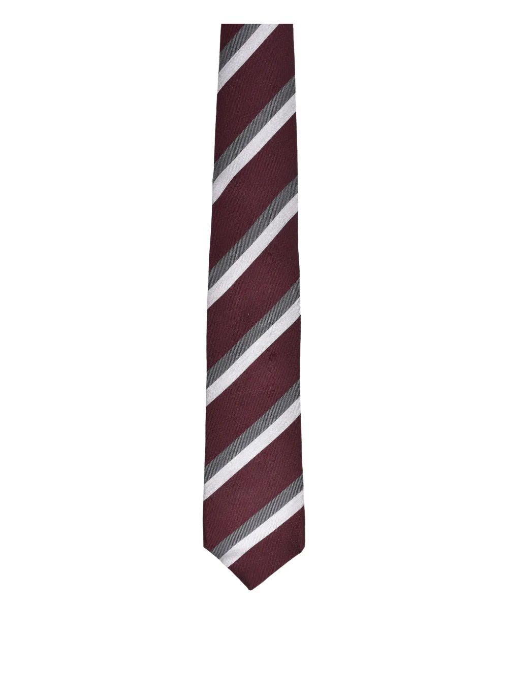 Brunello Cucinelli Wollen stropdas Rood