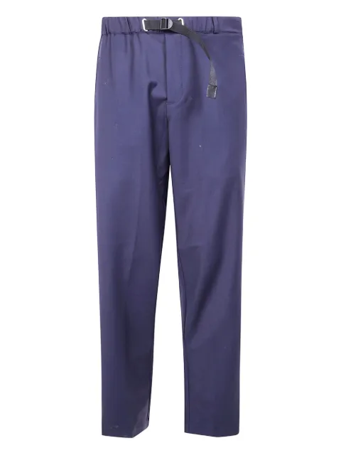 White Sand pantalon en laine à ceinture ajustable