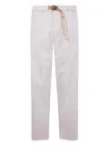 White Sand drawstring-fastening trousers