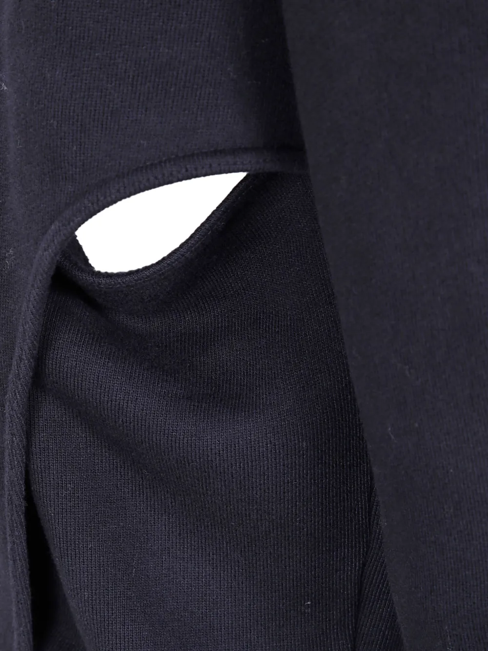 Axel Arigato Linear cut-out sweatshirt Zwart
